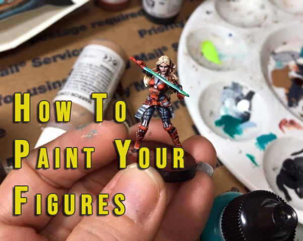 Getting started with painting D&D miniatures