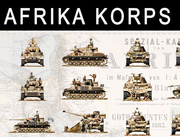 How to Paint Afrika Korps Vehicles and Figures