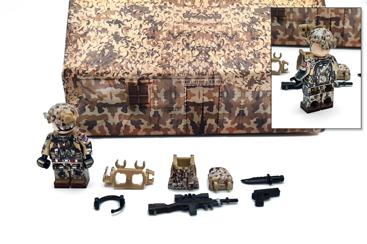 Seal Team 6 Special Forces Custom Commando made with real LEGO